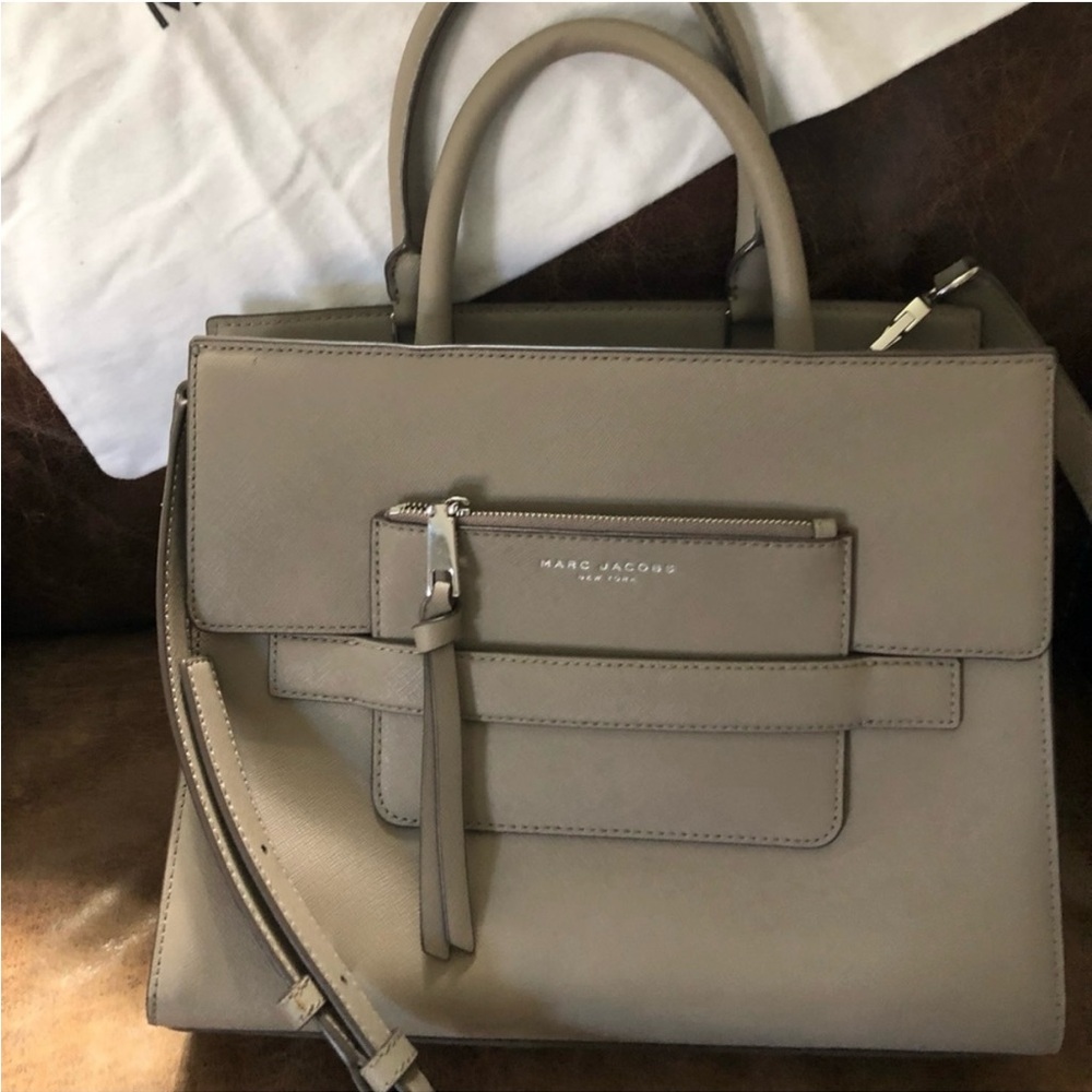 Marc Jacobs Beige Satchel Bag